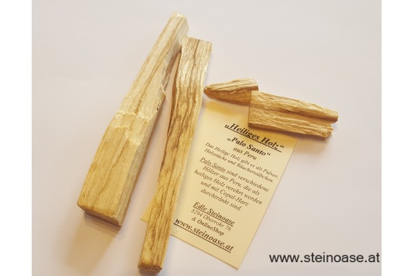 Palo Santo / Heiliges Holz zum Räuchern